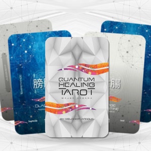 Quantumhealing Tarot - Grote Arcana - Alchemie - Tarotspel - Waarzeggerij - Waarzeggerij - Tarotcadeau - Geïllustreerde kaarten