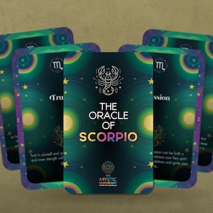 O Oráculo de Escorpião - O Horóscopo Místico - Deixe as estrelas guiarem você - Signo do Zodíaco - Oráculo - Adivinhação - Ferramentas de adivinhação