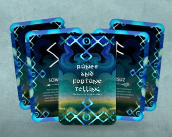 Runes and Fortune Telling - The Keys to your Destiny - 24 cards - Oracle - Oracle Deck - Fortune Telling - Divination tools - Runes