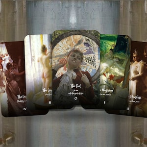 O Tarô de Andres Zorn - Arcanos Maiores - Baralho de Tarô - Adivinhação - Ferramentas de adivinhação - Presente de Tarô - Cartas Ilustradas - Cartas - Oráculo