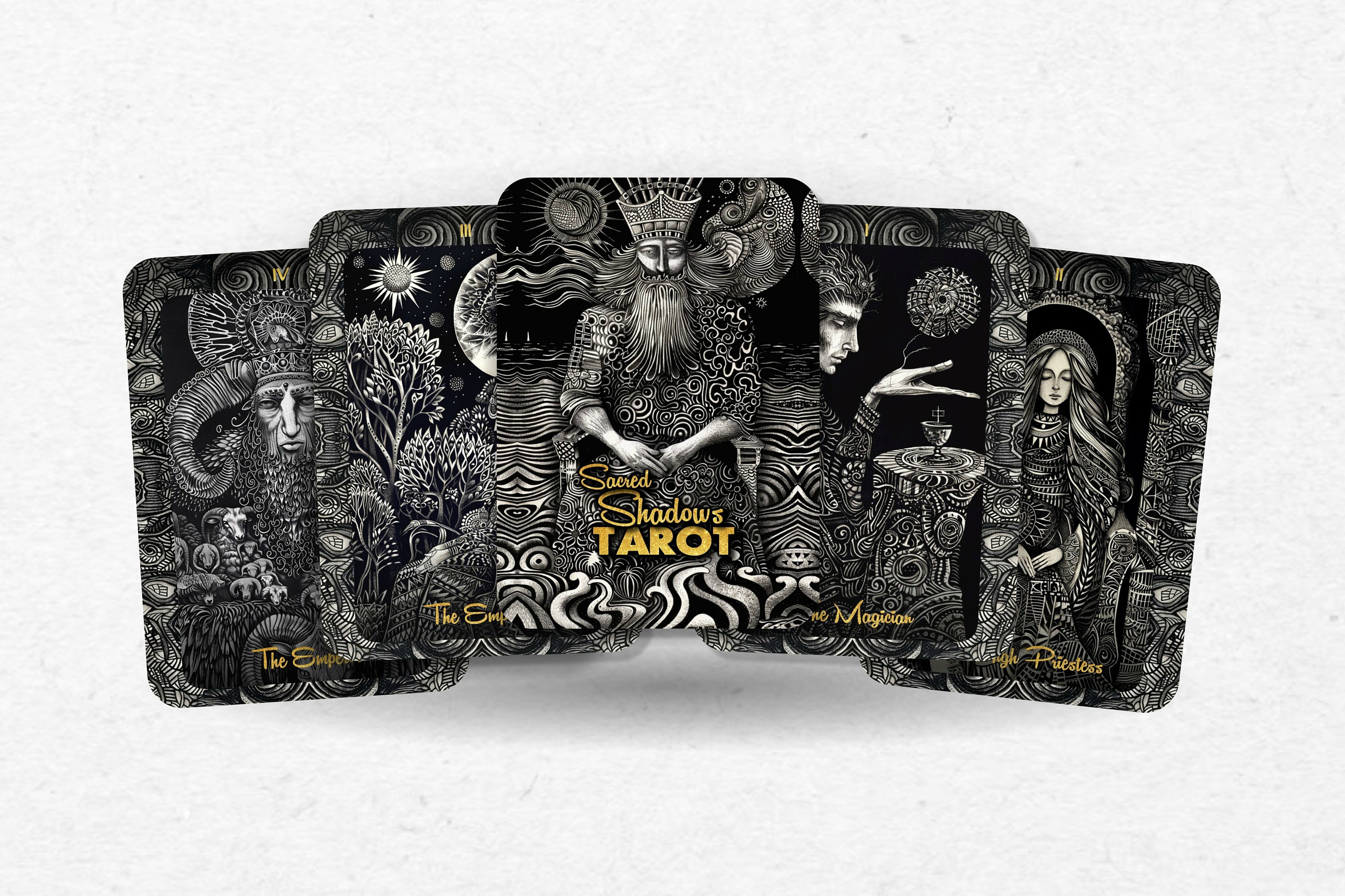 Sacred Shadows Tarot - 78 Cards - Tarot - Tarot Deck