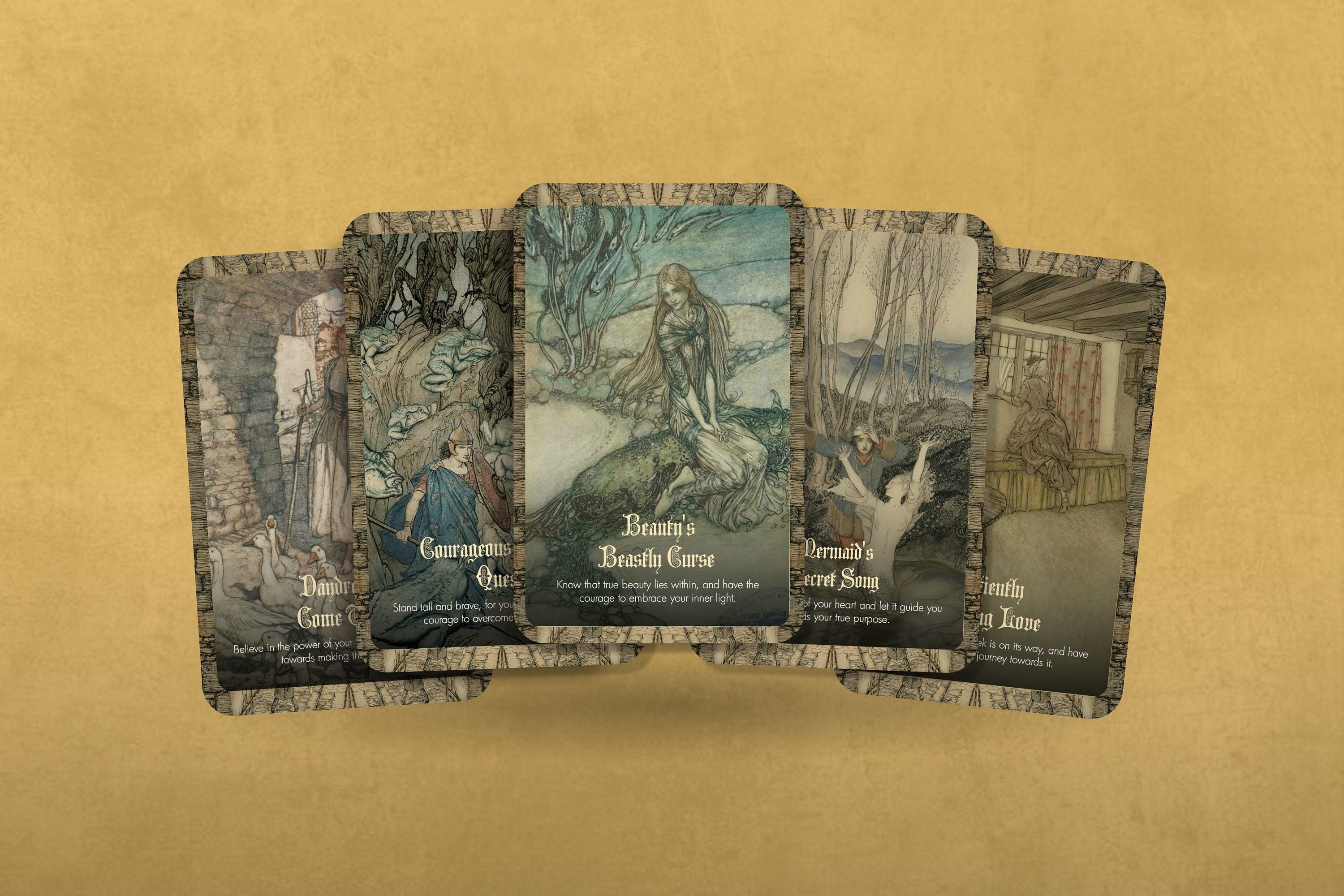 Illustrated Dreams Oracle - Artwork by Arthur Rackham - Oracle Cards ...