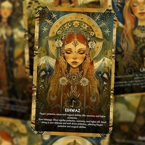 Freyja In Runes The Runes of Freyja - 26 Cards - Runes Oracle - Oracle Deck - Fortune ...