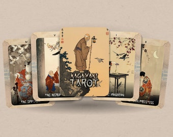 SAMURAI Tarot Deck, Japanese Tarot, Samurai, Fortune Telling, OOP