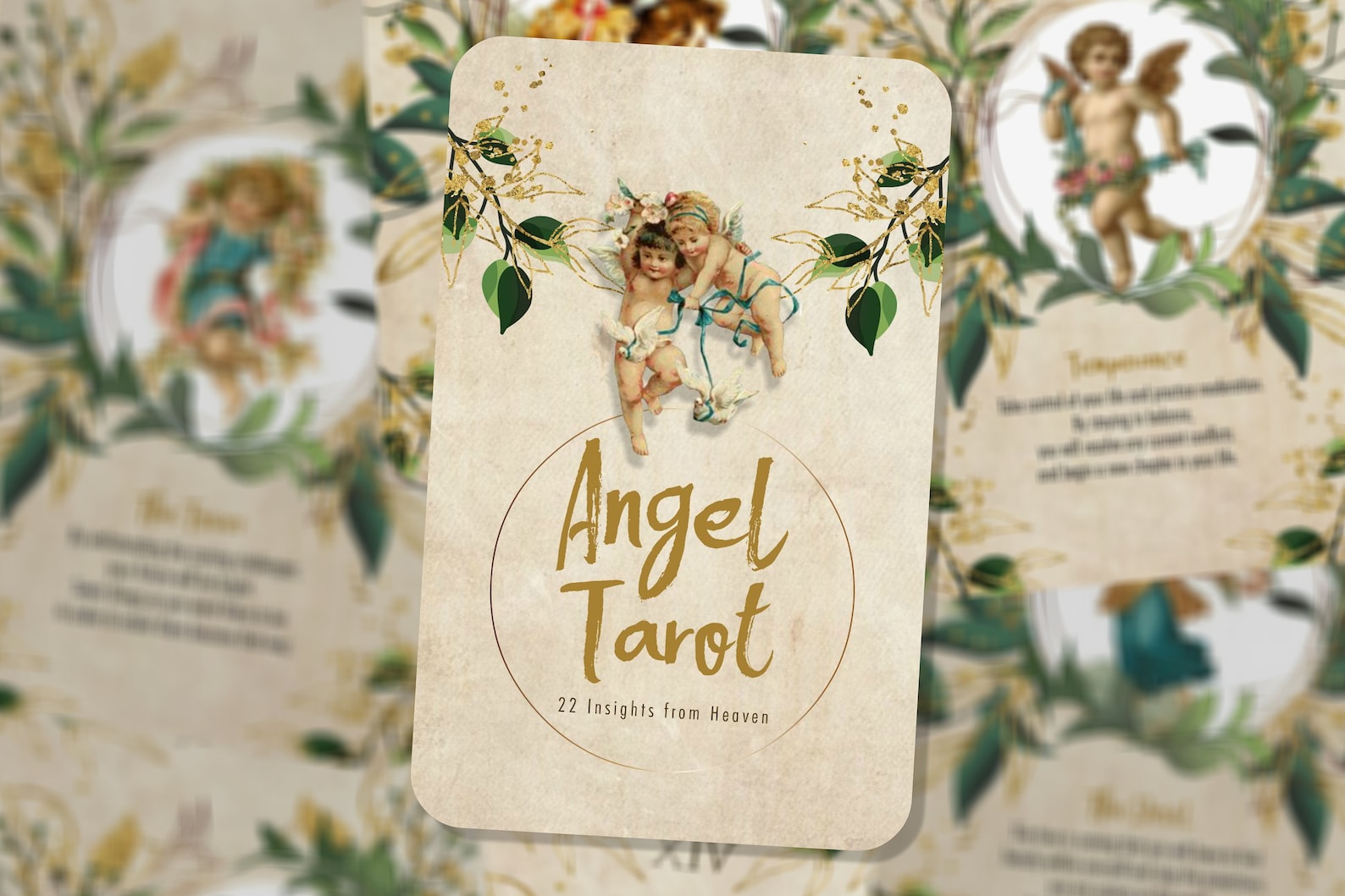 Angel Tarot Major Arcana Cards