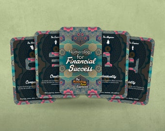 Numerologie voor financieel succes - De numerologie-tarotervaring - Grote Arcana - Waarzeggerij - Waarzeggerij - Geïllustreerde kaarten