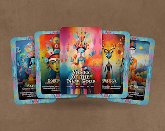 Voices of the Gods - Divine Messages Oracle - Oracle Cards - Oracle - Oracle Deck - Fortune Telling - Divination tools