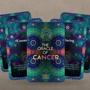 The Oracle of Cancer - The Mystic Horoscope - Let the stars guide You - Star Sign - Zodiac - Oracle - Fortune Telling - Divination tools