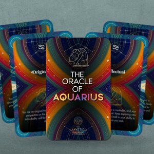 L'Oracle du Verseau - L'horoscope mystique - Laissez-vous guider par les étoiles - Signe astrologique - Zodiaque - Oracle - Prédire l'avenir - Outils de divination