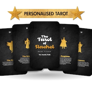 Personalised Tarot Cards - Major Arcana - Customised Tarot - Handcrafted Tarot - Tailor-made Tarot - Divination Tools