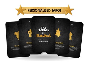 Cartes de tarot personnalisées - Arcanes majeurs - Tarot personnalisé - Tarot artisanal - Tarot sur mesure - Outils de divination