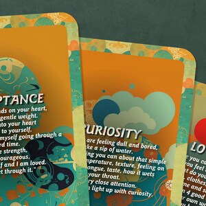 Be Easy - Mindfulness Stress Relief Deck for Young Adults - By Amy Edelstein - Oracle Cards - Divination tools - Oracle Gift