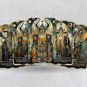 The Runes of Odin - 26 kaarten - orakel runen - orakelspel - waarzeggerij - waarzeggerij - orakelcadeau