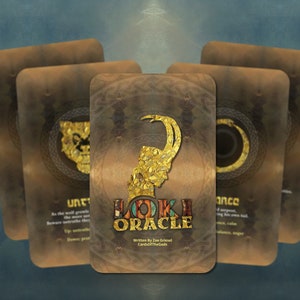 Oracolo di Loki - Mitologia nordica - Dio nordico - Mazzo di oracoli - Divinazione - Strumenti di divinazione - Dono dell'oracolo - Loki - Dea nordica
