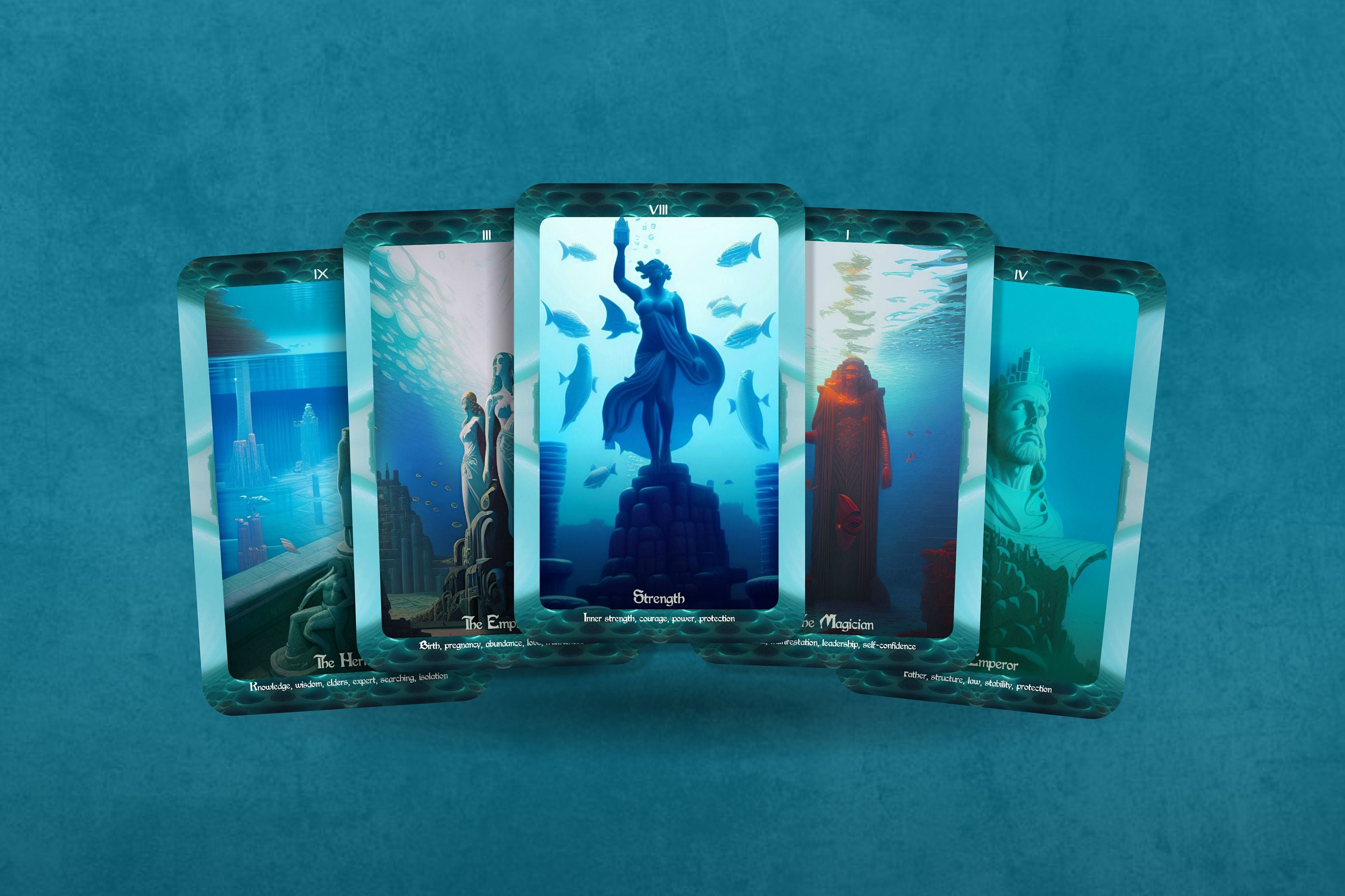 Tarot Of Atlantis　アトランティスタロット　正規品 Tarot Of Atlantis アトランティスタロット 正規品 Tarot Of