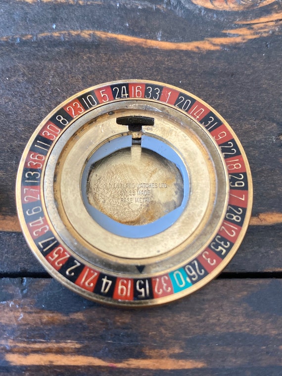 Vintage Parker Quartz Roulette pocket watch Old E… - image 10