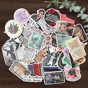 Romantasy Reader Gift | Kindle Sticker Bundle | Vinyl Decals | SJM book lovers | Spicy Smut Fan Merch | Romance Fantasy Book Club bild 7
