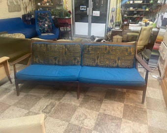 CUSTOMIZE, Danish Modern, Mid Century, Vintage Sofa, Couch in picture 1.  Pictures 3-10 are SOLD, they are listed ideas,examples of work.
