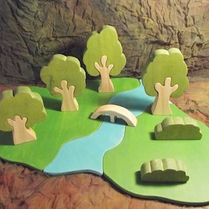 Folkwood Forest base plus tree set FOLKWOOD ORIGINAL DESIGN