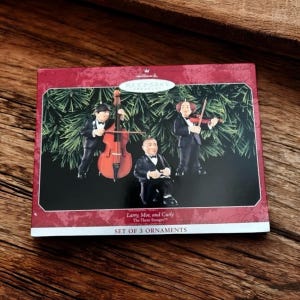 Figurine Lemax - Trio de musicien de rue | Village de Noël