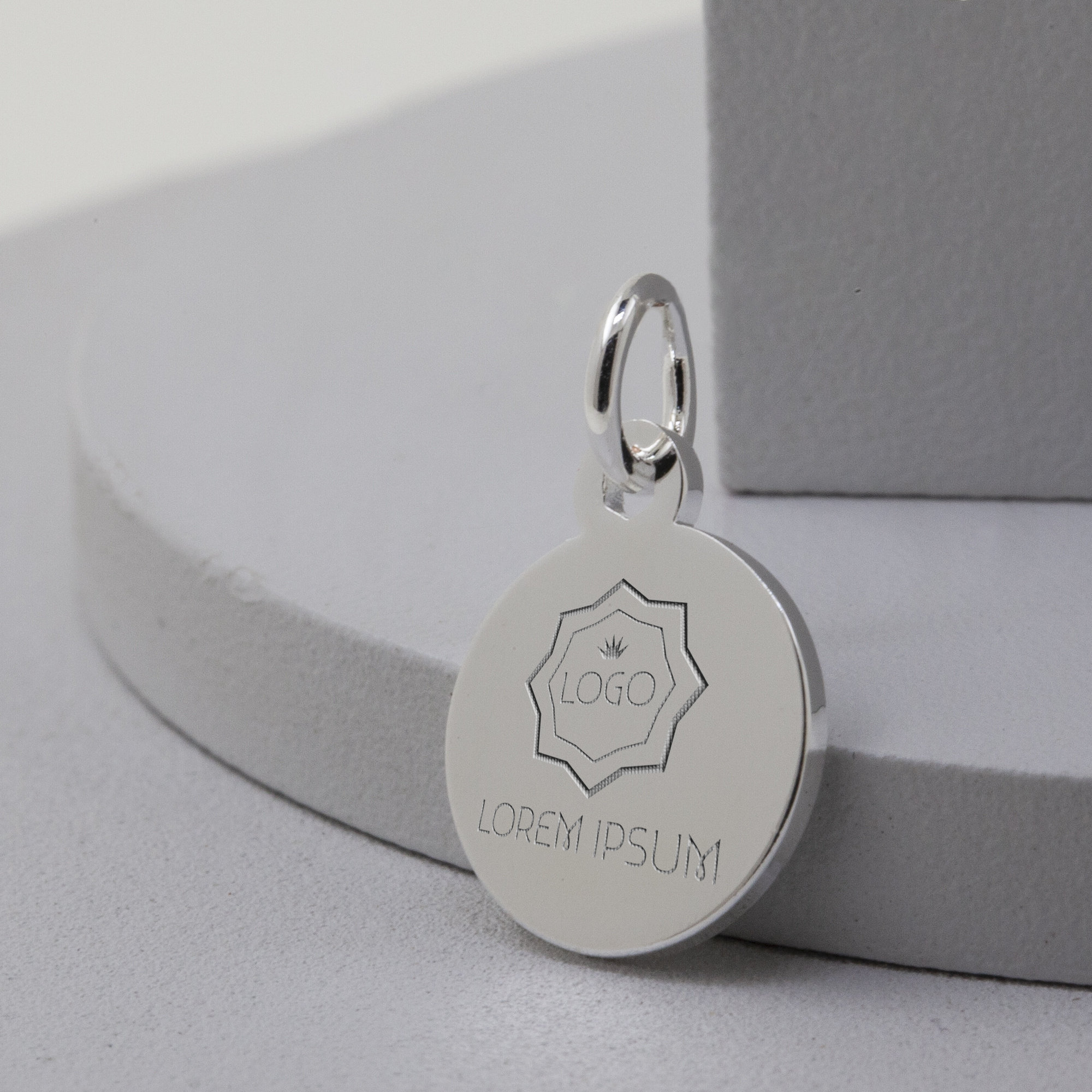 Ciondoli Con Logo Personalizzato: Etichette Per Gioielli In Ottone (10 X 30 Mm) - Italia