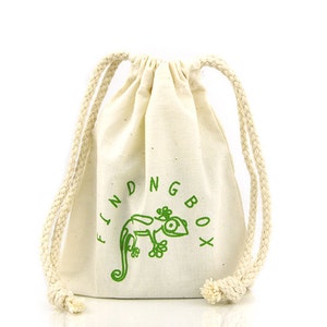 Custom Jewelry Pouch, Print with Logo, Cotton Muslin Drawstring Bags, White Rustic favor bag for Gift, 100 PCS, P0R9.CO04.P100.T DBF