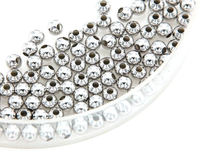 WANM Distanziatori Perline Perle Oro Placcato Colore Rotondo - Foto 4