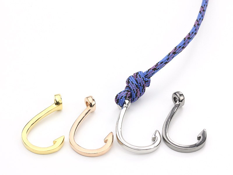 20% off Stainless Steel Fish Hook Charm for Paracord Bracelet, Unisex Fishing  Hook Bracelet, 40x23mm, Pkg of 1 Pc, C0S8.P01 DBF 