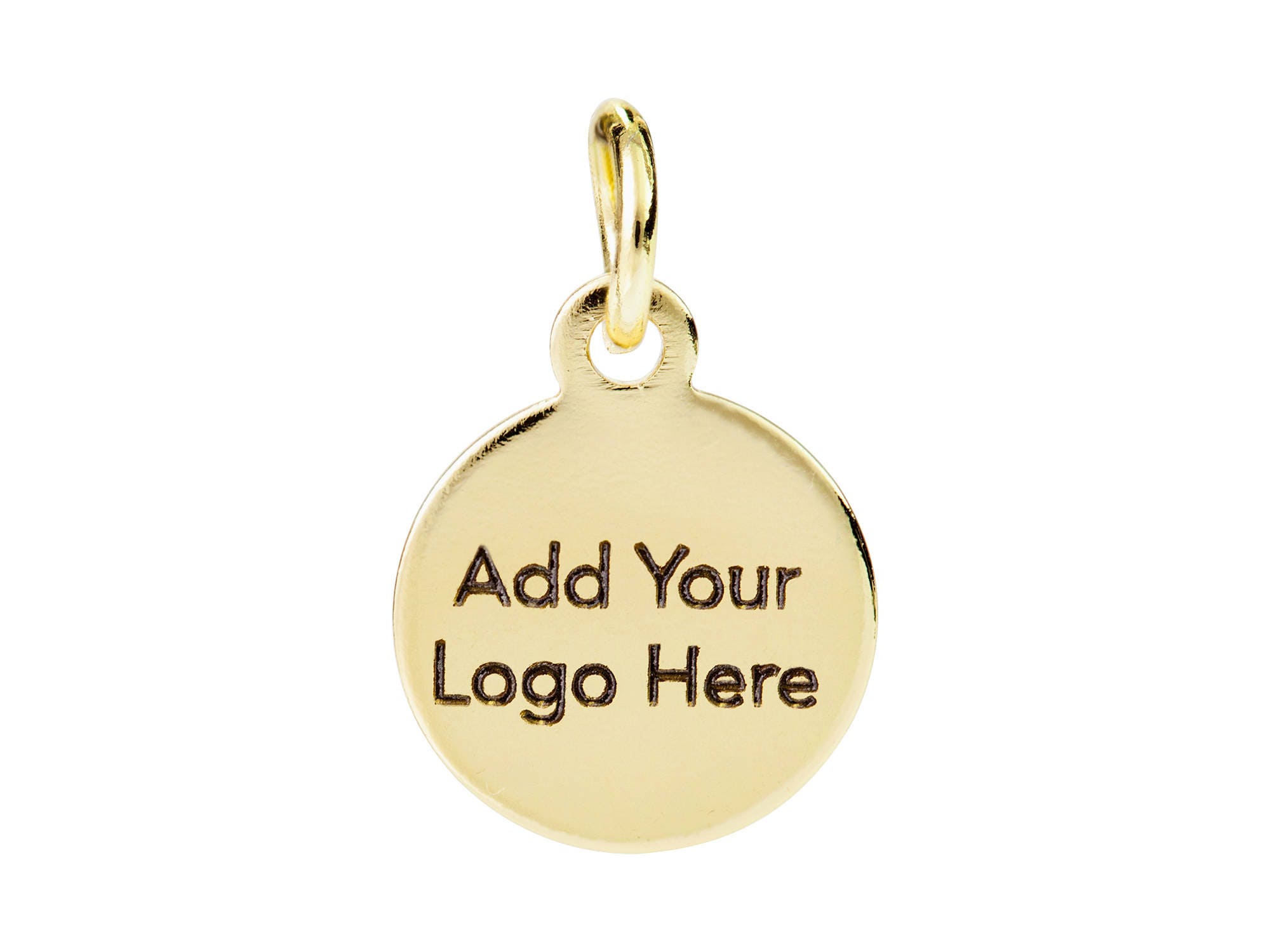 Custom Jewelry Tag Custom Metal Tag with Logo Laser Engraved Etsy
