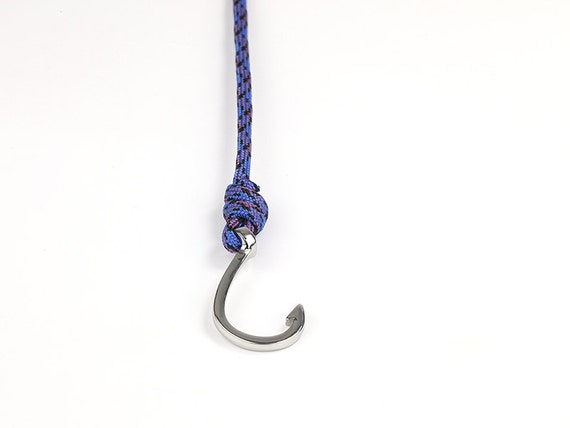 20% off Stainless Steel Fish Hook Charm for Paracord Bracelet