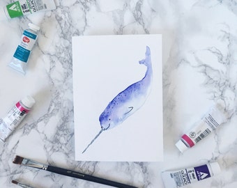 Narwhal Print