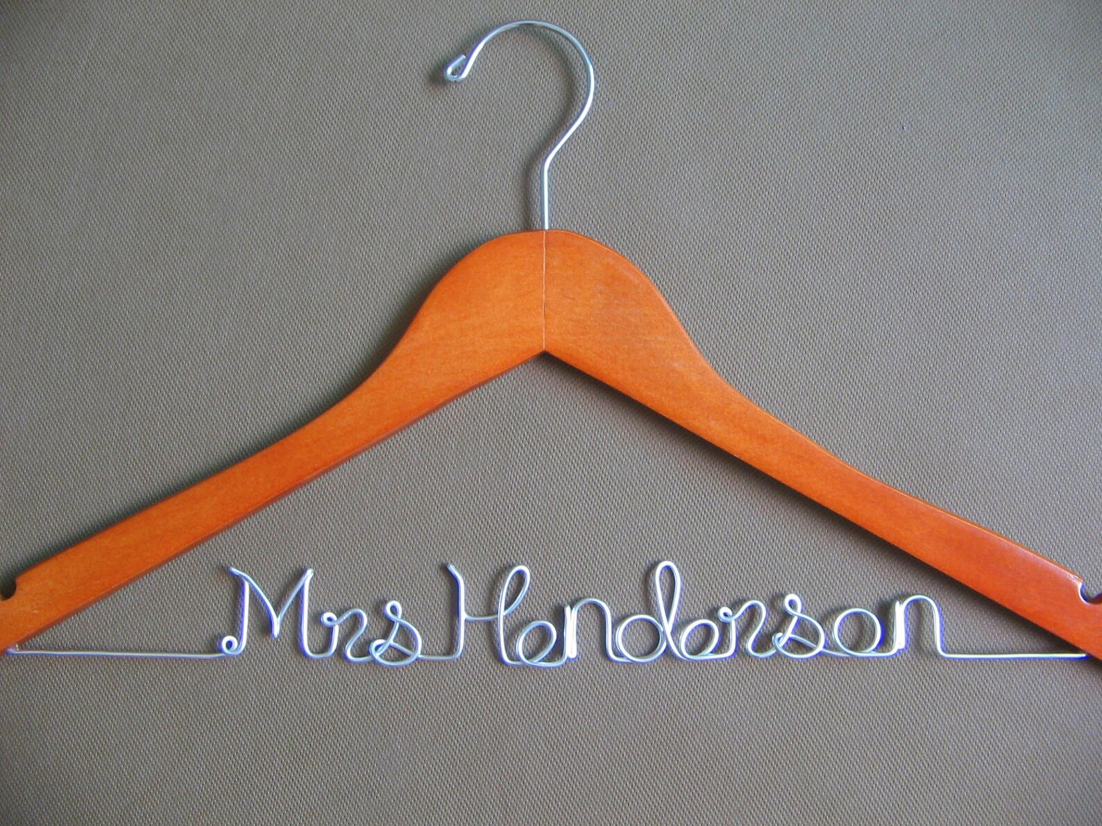 Personalized Wedding Dress Hangerbride Hanger Name Hanger Etsy