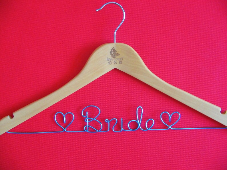 Personalized Wedding Dress HangerBride Hanger Name Hanger Etsy