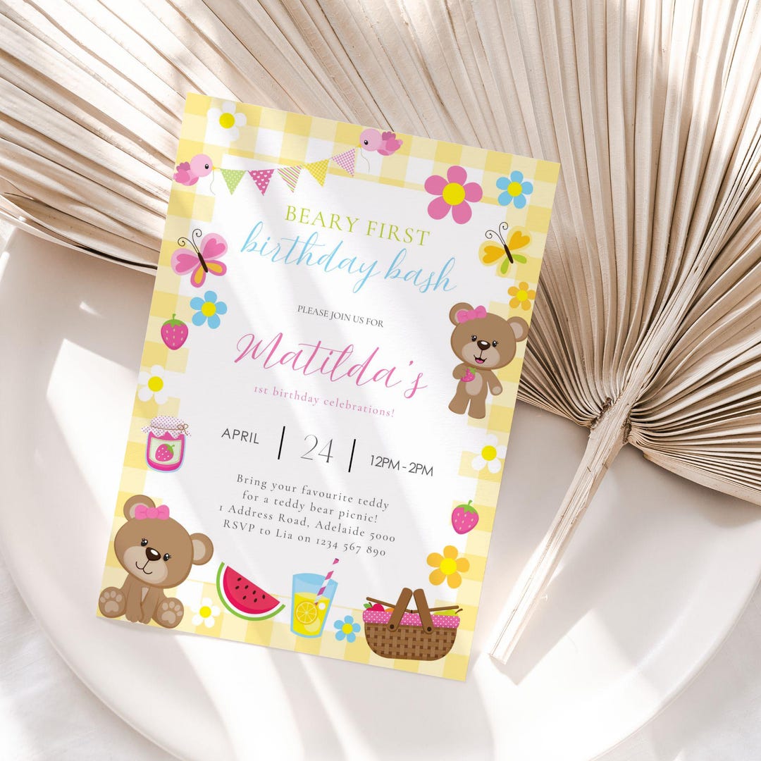editable-teddy-bear-picnic-1st-birthday-invitation-beary-cute