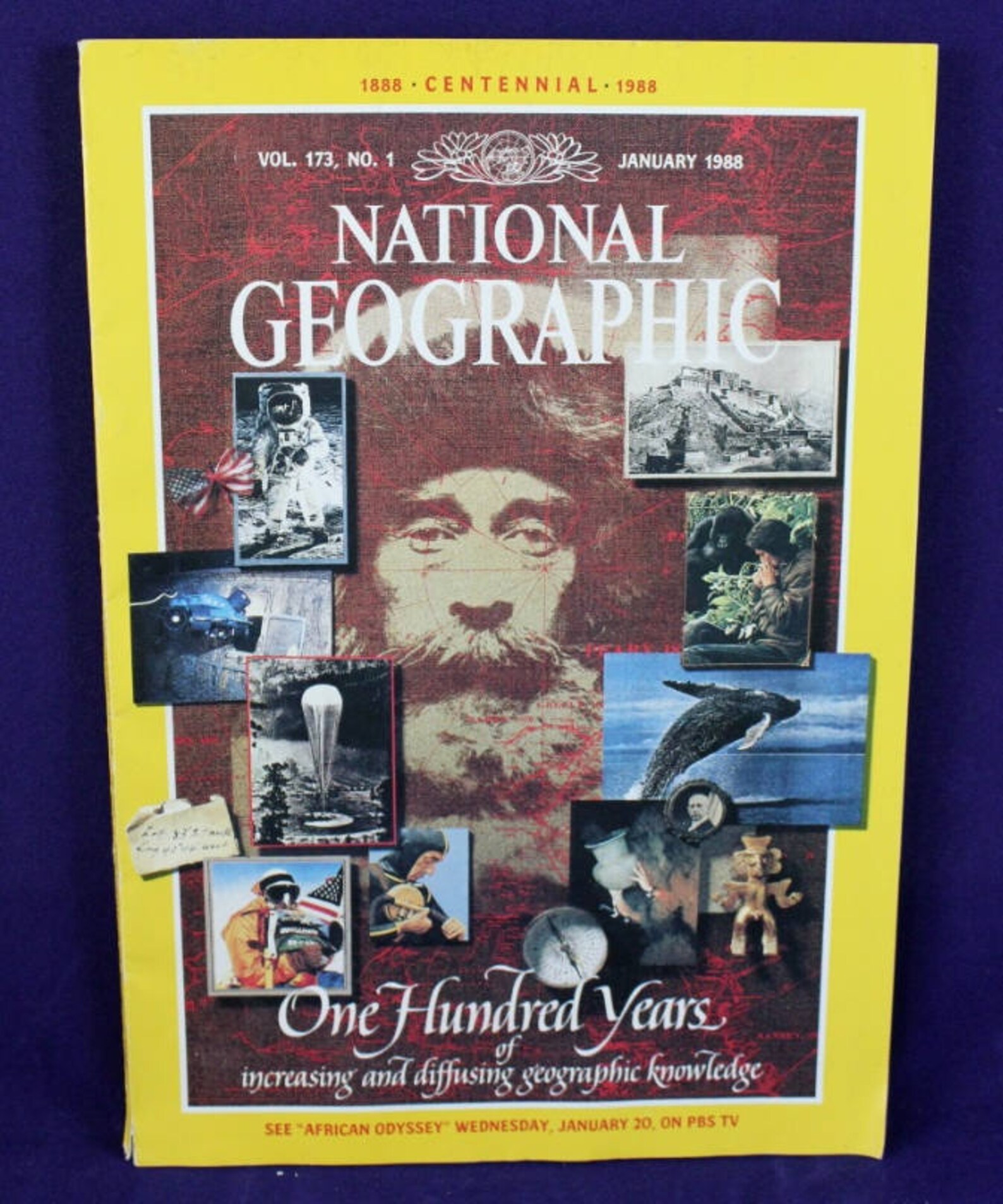 Unique Gift Vtg National Geographic Magazine Historical or Etsy