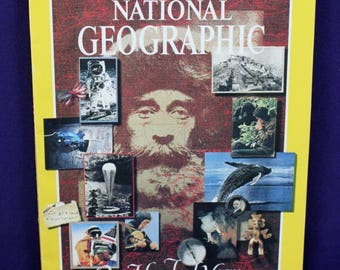 Centennial Issue | Unique Gift | Vtg National Geographic Magazine Historical or Travel Issue | Single Magazine