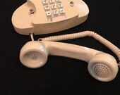 Vintage Princess Rotary Phone - Beige Western Electric - unedited