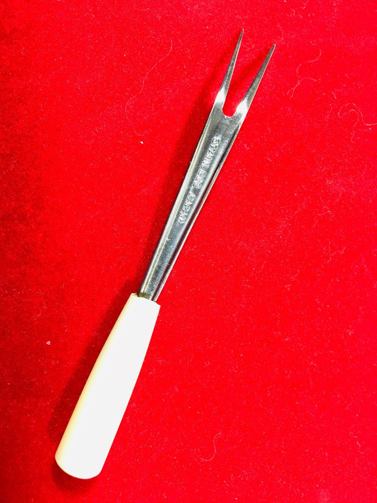 8 Vintage 3.5 Inch Little Forks Appetizer Cocktail Stainless Steel
