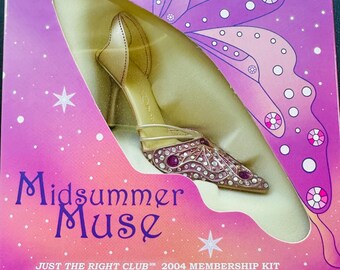 Midsummer Muse Collectible 4 inch Figurine by Just the Right Shoe, Raine,  2004, free shipping