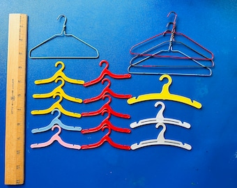 Vtg. Doll Clothing Hangers 19502-60s - Metal or Plastic