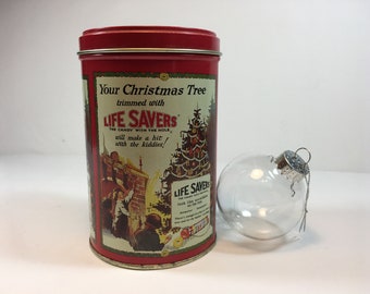 Tin 1988 Life Savers Collectible  Limited Edition | LIFE SAVERS (the candy with the hole) | Holiday Keepsake