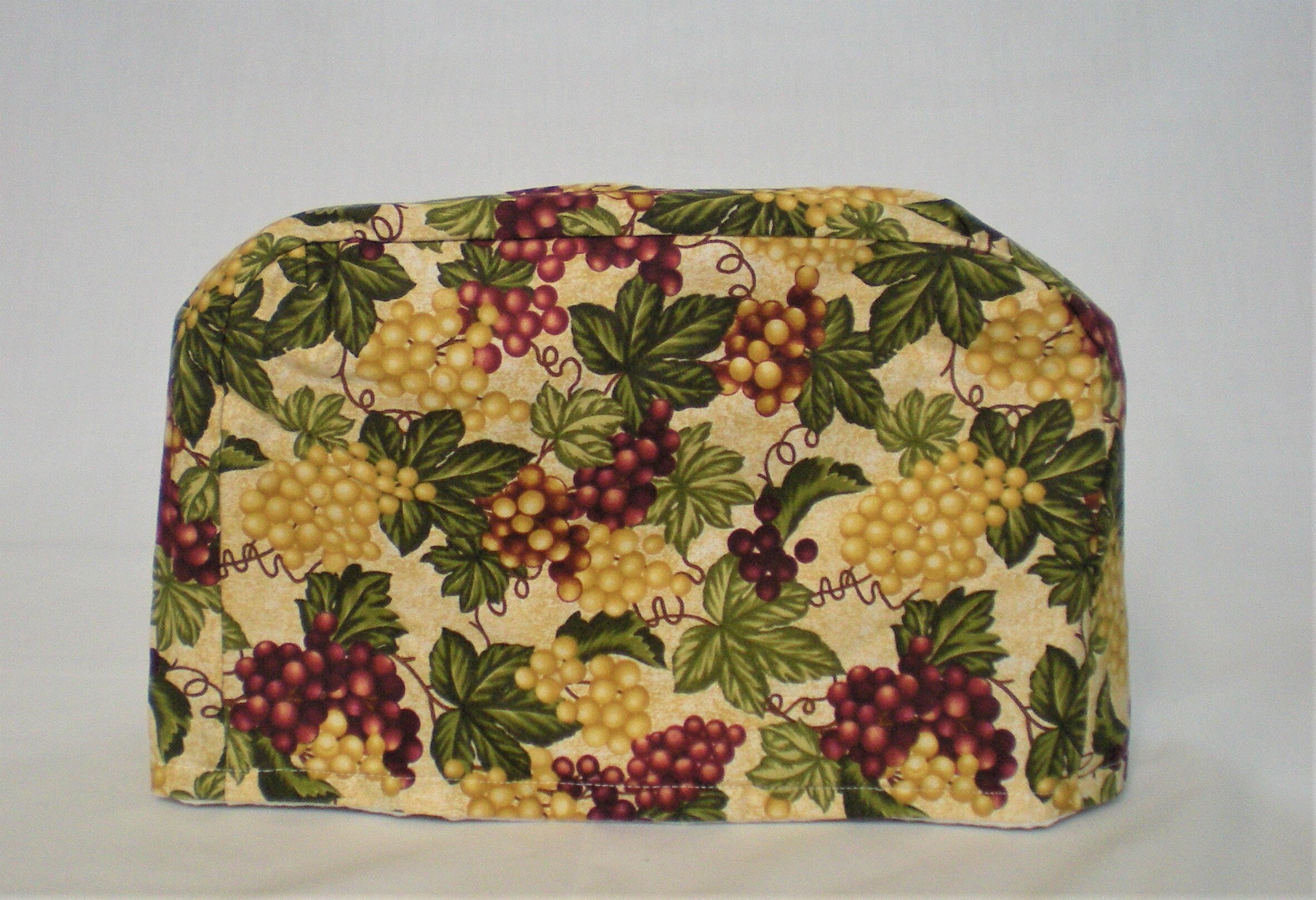 Toaster Cover Two slice Appliance Cover Grape Etsy