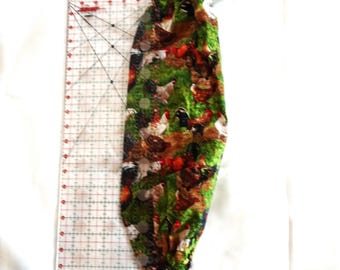 Rooster Farm Print Recycle Bag Plastic Bag Holder