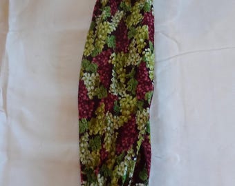 Green and Purple Grapes Recycle Bag Plastic Bag Holder