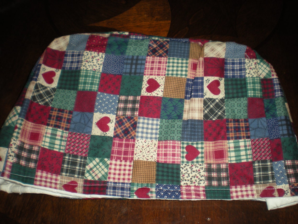 Toaster Cover Four Slice Country Patchwork Appliance Cover Etsy
