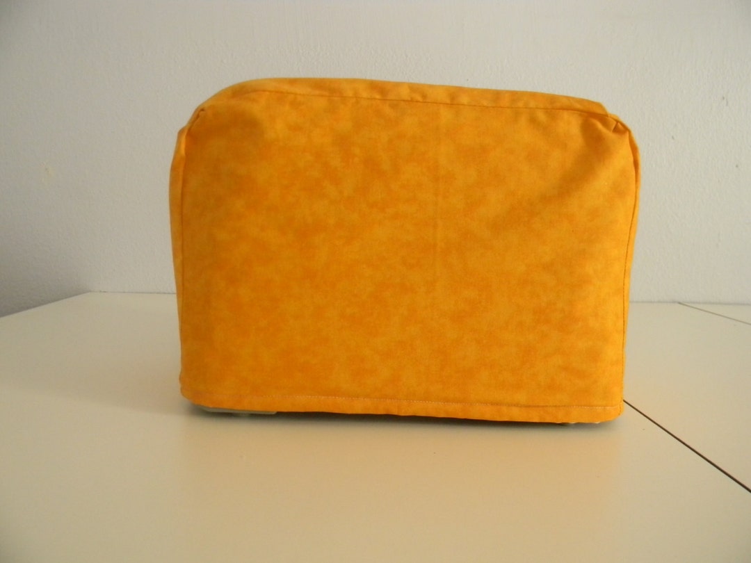 Toaster Cover Four Slice Yellow/Gold Tone on Tone Etsy.de