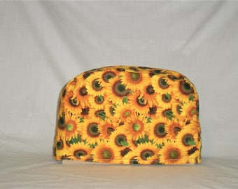 Toaster Cover - Two Slice - Sunflowers - Appliance Cover
