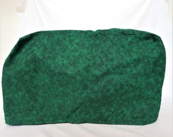 Toaster Oven Cover - Dark Green Tone on Tone Fabric - Appliance Cover
