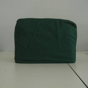 Toaster Cover - Two Slice - Green Fabric - Appliance Cover