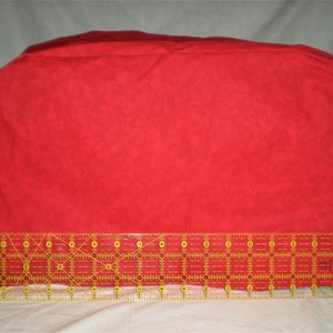 Toaster Oven Cover Red Appliance Cover image 2